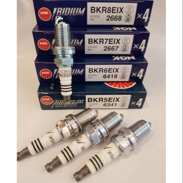 Ngk iridium plug BKR Wira GSR Vtec BKR BKR6 BKR7 BKR8 BKR8 spark plug Lazada