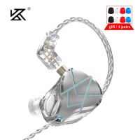 KZ ASX 10BA 20 Balanced Armature Unit Headset HIFI Metal Monitor In-ear Earphones Dj Music Earbud Earphones KZ ZAX ZSX AS16 BA8