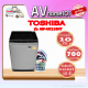 TOSHIBA เครื่องซักผ้าฝาบน (10 KG) รุ่น AW-UK1100HT