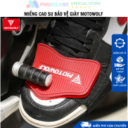 Motowolf motorcycle shoe protector rubber pad-Original