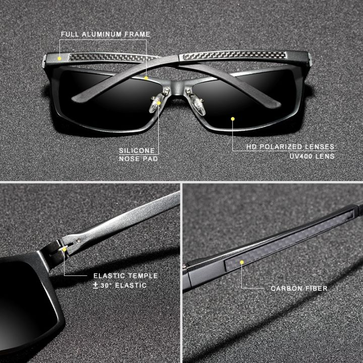 kingseven-แว่นตากันแดดแมกนีเซียมอลูมิเนียมดีไซน์ใหม่-แว่นตาขับรถโพลาไรซ์ทรงสี่เหลี่ยมอุปกรณ์แว่นตากันแดดชายสำหรับผู้ชาย