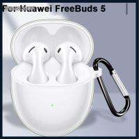 เคสป้องกัน TPU แบบใส Aksesoris Headphone เคสใสป้องกันสำหรับ Huawei FreeBuds 5ของ IPBARN SHOP