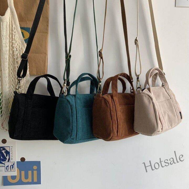 hot-sale-c16-new-canvas-bag-mini-corduroy-handbag-simple-versatile-universal-shoulder-bag-messenger-bag