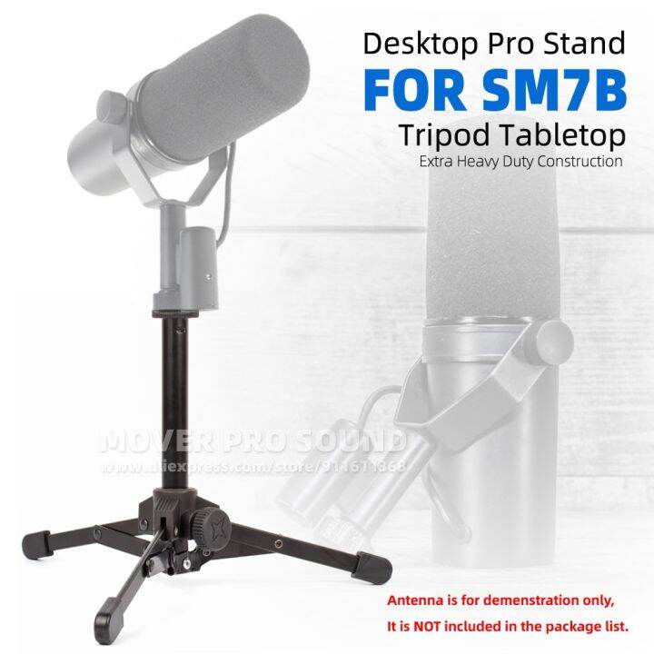 For Shure SM7B SM 7B 7 B Microphone Stand Extra Heavy Duty Table Top
