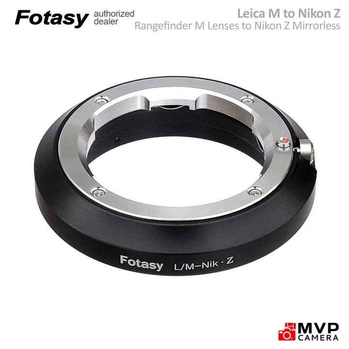 Leica M Lm To Nikon Z Mount Adapter Mirrorless Cameras Fotasy Us Brand