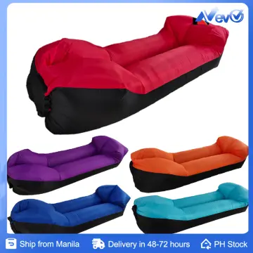 Air Inflatable Sofa Bed With Head