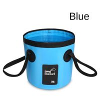 12L 20L Portable Bucket Water Storage Bag Storage Bag Waterproof Water Bag Fishing Folding Bucket