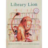 Library Lion โดย Michelle Knudsen การศึกษาสมุดภาพภาษาอังกฤษ Early บัตรเรียนรู้หนังสือนิทานสำหรับทารกของขวัญเด็กสำหรับเด็ก