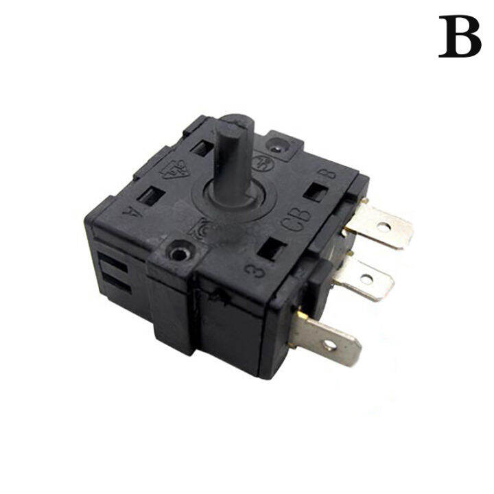 dipao 3 5 Pin 2 4 Position Rotary Switch Selector AC 250V 16A Electric