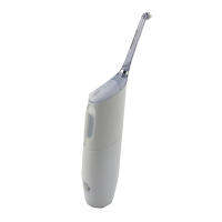 หัวฉีดสำหรับ Sonicare Air Floss Flosser HX8340 HX833130 HX8341 HX8381 HX833201ไม่มีเครื่องชาร์จ