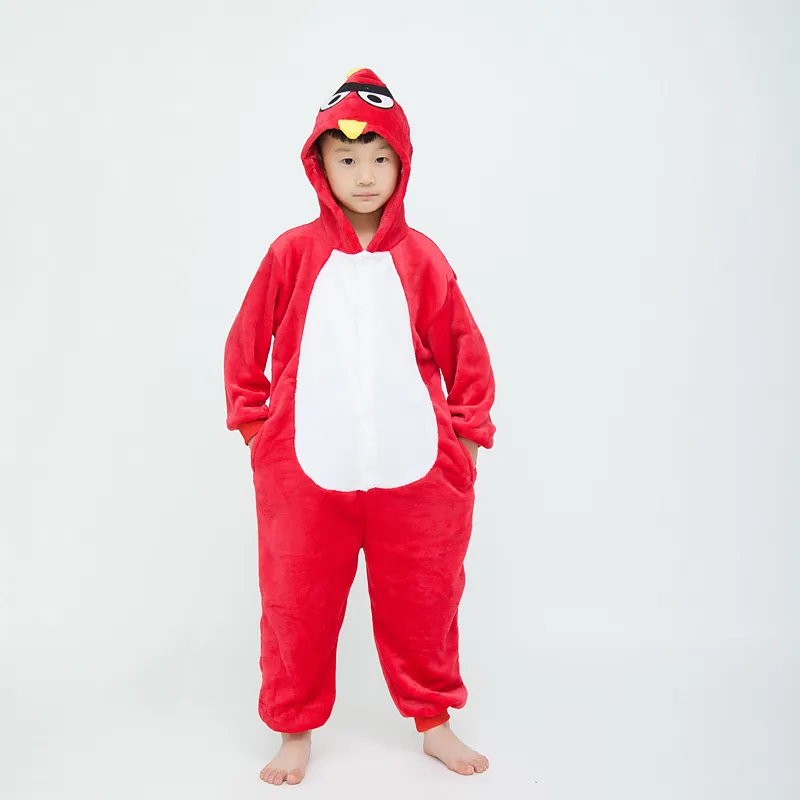 Red Birds Pajamas Kids Kigurumi Onesie Parent-child Animal Cosplay Costumes  Suit Homewear Boys And Girls Sleepwear | Lazada PH