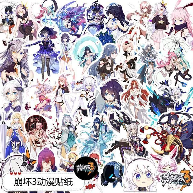 Kawaii Anime Inuyasha Sticker Sheet