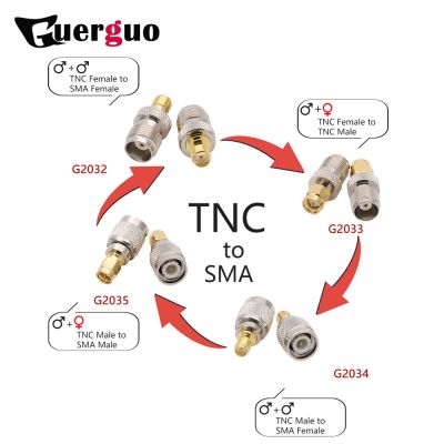 1PC TNC Female to SMA Female /Male TNC Male to SMA Female /Male Straight RF adapter Converter