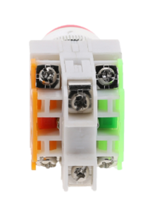 pushlamp-สวิทซ์หน้าตู้ไฟมีไฟ-แลมป์หน้าตู้ไฟแบบกด-พุสพาสตอน-มีไฟโชว์-รุ่นy090-1no1nc-led-light-momentary-push-ปุ่มสวิทช์-สีแดงสีเขียว