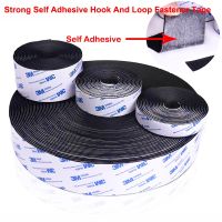16/20/30/38/50/100mm Strong Self Adhesive 3M Glue Hook And Loop Fastener Tape Nylon Sticker Hook Adhesive For DIY 3Meter/lots