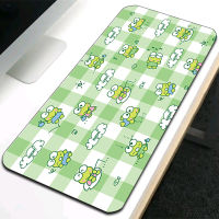 แผ่นรองเมาส์ขนาดใหญ่ Gamer Keroppi Deskmat แผ่นยาง Pc Gaming อุปกรณ์เสริม Mausepad Mousepad Mats คีย์บอร์ดตู้เมาส์แล็ปท็อป Xxl