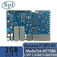 Banana Pi BPI-R3 MediaTek MT7986 Quad core Cortex A53 MT7531Chip 2G DDR RAM 8G eMMC Support Linux 5.4 EC25 LTE 4G SD Card