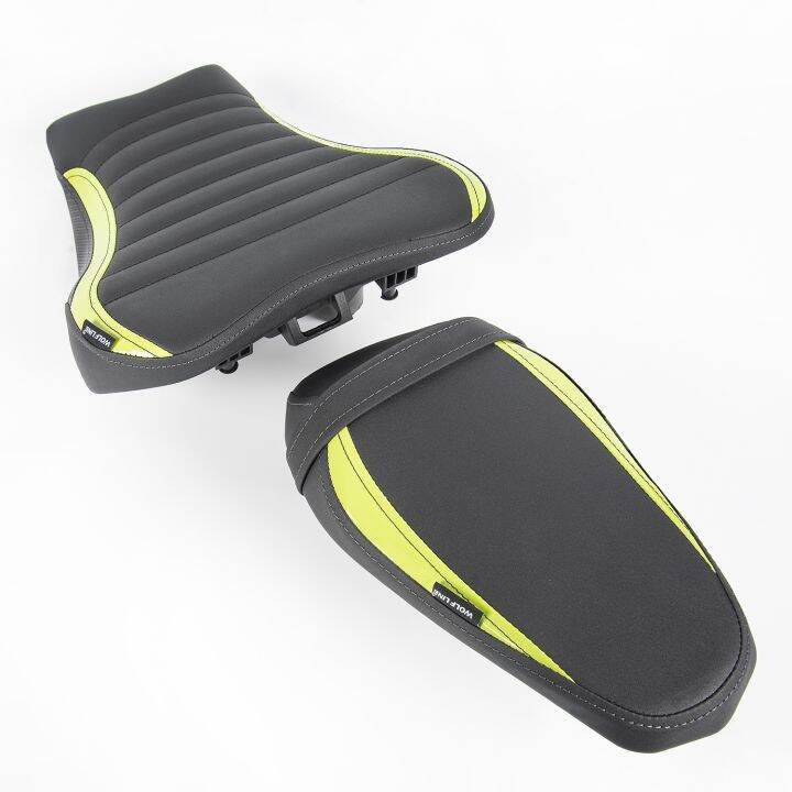 bantal-kursi-คนขับมอเตอร์ไซค์สำหรับ-kawasaki-z900-2017-2023ผู้ขับขี่ด้านหน้าฝาครอบที่นั่งด้านหลัง900-2022-2021อุปกรณ์เสริม