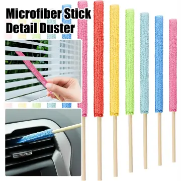 Car Cleaning Brush Air Conditioner Vent Cleaner Detailing Dust Removal  Blinds Duster Outlet Brush Car-styling Auto Accessories
