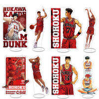 S Lam Dunk Sakuragi Hanamichi Rukawa Kaede Akagi Takenori Mitsui จีเอ็มอะคริลิยืนรูปแบบผู้ถือแผ่นเค้ก T Opper อะนิเมะ