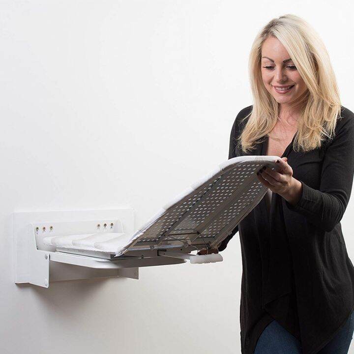 Wallhung household folding wardrobe ironing board drawer hidden ironing board electric iron