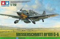 Tamiya ชุดโมเดลเครื่องบินขนาด1/72 60790สงครามโลกครั้งที่สองเยอรมัน Messerschmitt G-6 Bf109