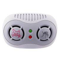 2-in-1 Mosquito and Mouse Repeller Ultrasonic Non-toxic Safe for Pet Kids 50/60Hz Available in US EU plug