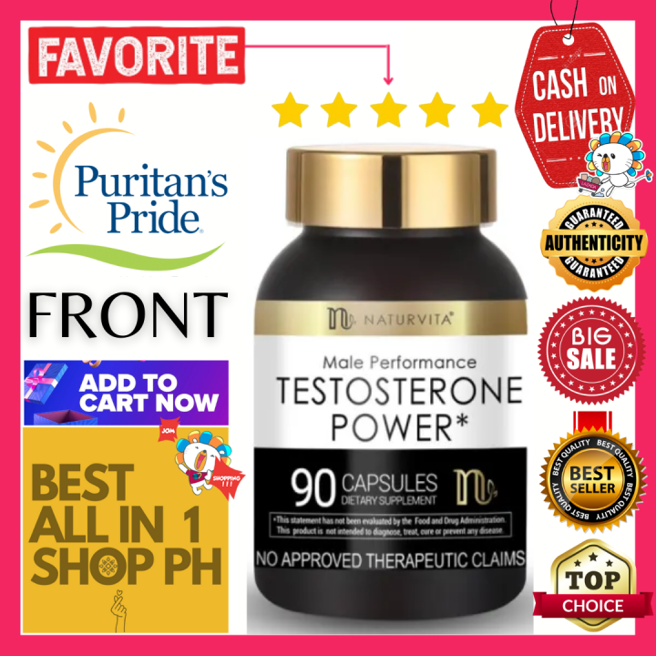 NATURVITA Testosterone Power Ultra Test, 90 Capsules Lazada PH