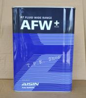 น้ำมันเกียร์อัตโนมัติ AISIN AFW+ (Fully Synthetic) ปริมาณ 4 ลิตร มาตรฐาน Toyota T-III, Toyota T-IV และ Toyota WS, P-II, SP-III,DEXRON III, MERCON V, ALLISON C-4