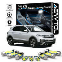 AENVTOL Canbus สำหรับ Volkswagen VW TCROSS C11 Tiguan 5N AD1 Touareg 7L 7P Touran 1T1 1T3 5T1อัตโนมัติ LED ภายในไฟชุด