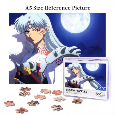 InuYasha (13) Wooden Jigsaw Puzzle 500 Pieces Educational Toy Painting Art Decor Decompression toys 500pcs