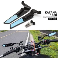 กระจกมองหลังอลูมิเนียมสำหรับแข่งกีฬากระจกมองหลังสำหรับ Suzuki Katana 1000 KATANA 1000 2019 2020 2021 Bs1 2022