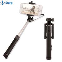 SURP กลางแจ้ง ขยายได้ โทรศัพท์มือถือ Monopod มือถือ ไม้เซลฟี่ มีสาย การถ่ายภาพ