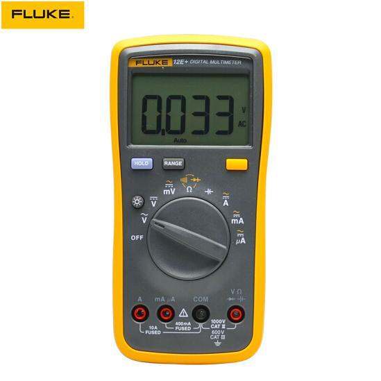 FLUKE New 12E+ 4000 Counts AC/DC Capacitance,Ohm Auto/Manual Range ...