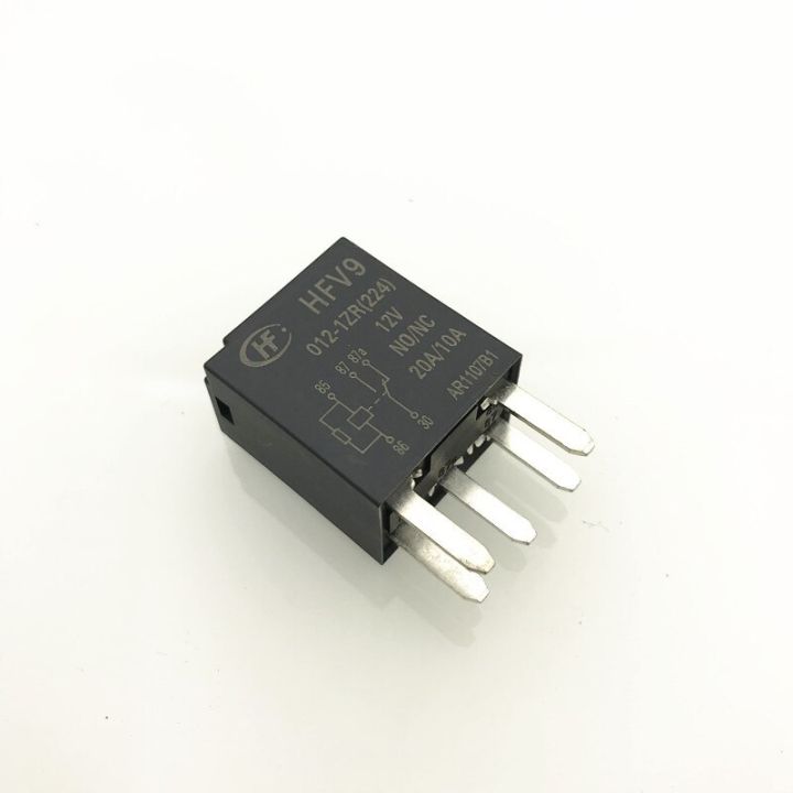 รีเลย์พัดลมเครื่องปรับอากาศรถยนต์12v-5-pin-hfv9-012-1zr-6082