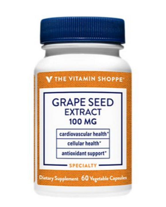 Grape Seed Extract Antioxidant for Cardiovascular Health 100mg