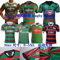 High quality stock Sydney rabbit football clothes with short sleeves with thick soft recreational sports training suit T-shirt Rugby Jersey