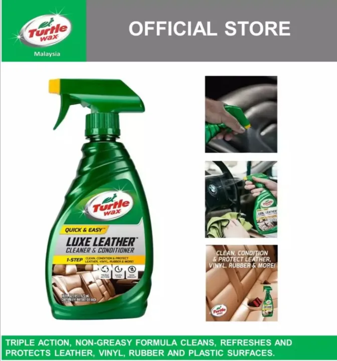 Turtle Wax Luxe Leather Cleaner & Conditioner T363 Lazada