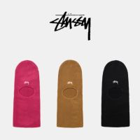 stussy KNIT BALACLAVA Balach Lafa หมวกถักไหมพรม ให้ความอบอุ่น ใช้ได้สองแบบ