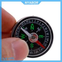 NYABOR 30มม.มินิเข็มทิศตั้งแคมป์เดินป่า outdoor Travel Navigation เครื่องมือการอยู่รอดป่า