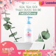 Sữa Tắm Gội Thảo Dược Cho Bé Baby Top To Toe Wash Hanayuki SỮA TẮM GỘI CHO