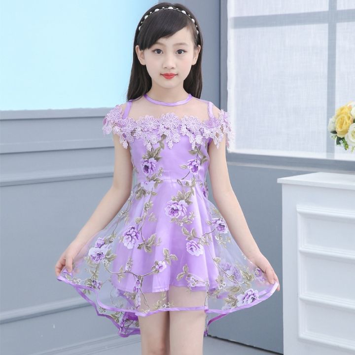 2021-kids-girls-flower-dress-children-girl-voile-birthday-party-dress-baby-fancy-princess-fashion-yarn-dress-3-5-8-10-12-years