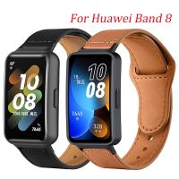 Leather Watchband for Huawei Band 7 8 Smartwatch Accessories Strap for huawei band 6 pro Bracelet Correa for honor band 6 7 Belt Replacement Parts