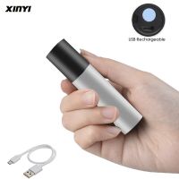 USB Rechargable Mini LED Flashlight Built-in battery 3 Lighting Mode Waterproof  Torch Light Portable Suit for Night Lighting Rechargeable  Flashlight