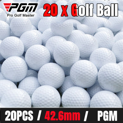 20 x Golf Ball ลูกกอล์ฟฝึกซ้อมในที่ร่ม Golf Ball for Practice สีเหลือง แบบยาง สีเหลือง Soft Elastic Indoor Practice ลูกกอล์ฟ PU