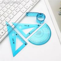 ﹊✙ Student soft safety ruler Red green blue three colors at random Can be bent 15cm Straight ruler