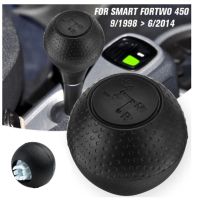 Black Handball Shift Lever Automatic Shift Knob Shift Lever Shift Knob for Mercedes Smart Fortwo 450 ABS+PVC