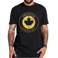 Onesteps Freedom Convoy 2022 Canadian Trucker Tshirt Maple Leaf Graphic Vintage Tee Shirt Cotton For