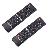 2x New Smart Tv Remote Control For Lg Akb75095307 Lcd Led Hdtv Tvs Lj &amp; Uj Serie