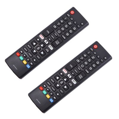 2x New Smart Tv Remote Control For Lg Akb75095307 Lcd Led Hdtv Tvs Lj & Uj Serie